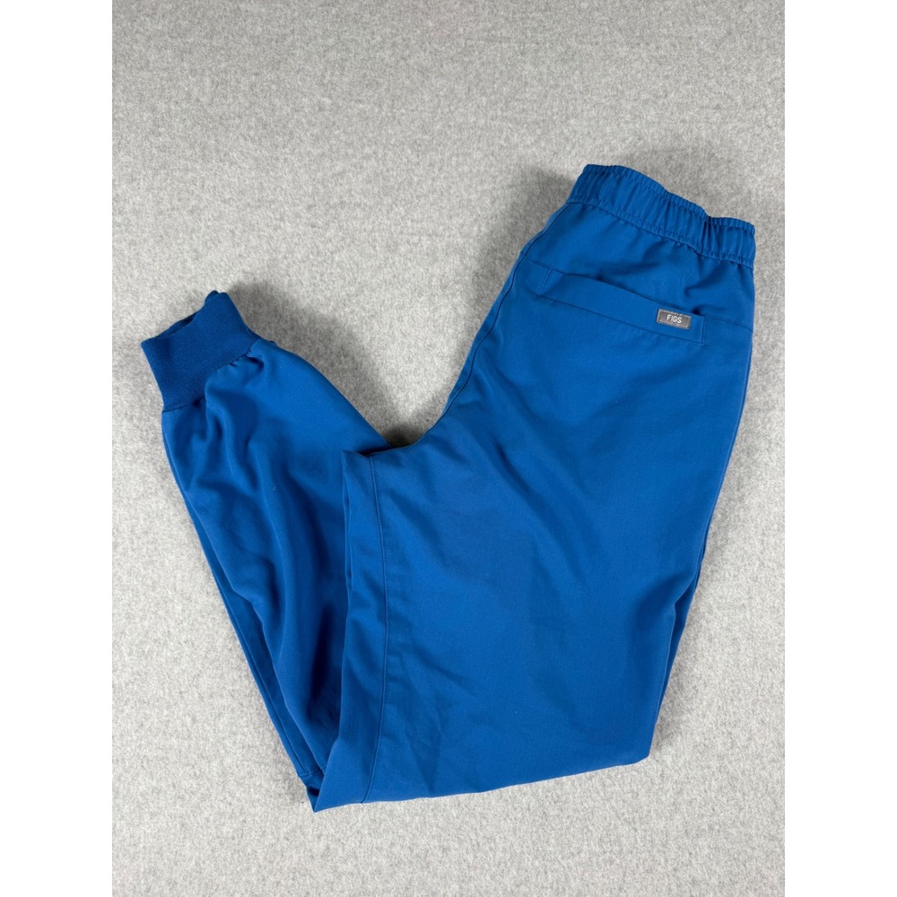 FIGS Zamora Scrub Joggers Small Blue Athletic Minimalist - Picture 7 of 8
